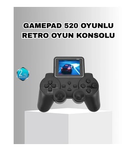 Mey İthalat® Mini Retro Oyun Konsolu S10 2.8 İnç Ekran Taşınabilir Klasik Atari