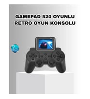 Mey İthalat® Mini Retro Oyun Konsolu S10 2.8 İnç Ekran Taşınabilir Klasik Atari