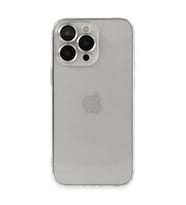 Northcity iPhone 13 Pro Max ile Uyumlu Lens Silikon Kılıf - Gümüş