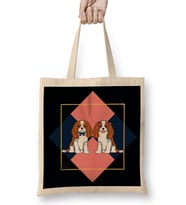 Lattice Cavalier King Charles Spaniel Bez Çanta Uzun Saplı