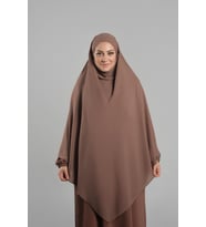 Taba Pratik Hazır Geçmeli Tesettür Eşarp Krep Bağcıklı Sufle Hijab 2313_33