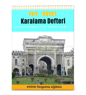 Spiralli Karalama Defteri – YKS – Sözel (Teksir Kağıtlı)