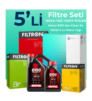 Filtron Subaru Outback 2.0 Dizel Filtre Bakım Seti Motul Motor Yağlı (2003-2010) 5 Li