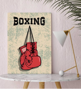 BK Gift Boxing Tasarımlı Kanvas Tablo-4
