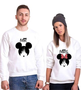Tshirthane Mr. Mrs. Always Right. Sevgili Kombinleri Sweatshirt Kombini (Tek Ürün Fiyatıdır.)