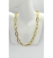 Kalın Ataç Gold Zincir Kolye (60 cm)