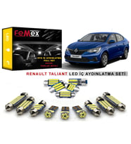 Renault Taliant LED İç Aydınlatma Ampul Seti FEMEX Parlak Beyaz