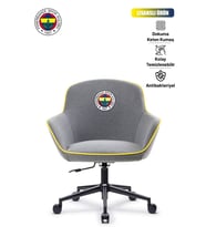Fanchair x Fenerbahçe Icon Gri Kumaş Çalışma Koltuğu