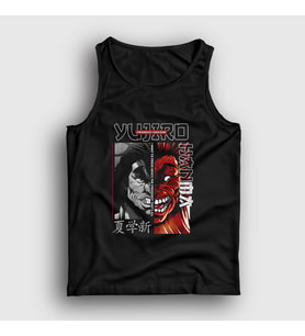 Presmono Unisex Siyah Strongest Yujiro Hanma Anime Baki Atlet 413203tt