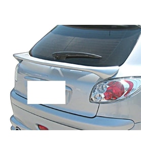 Peugeot 206 Uyumlu Spoiler Cam Altı Fiber 1998-2012