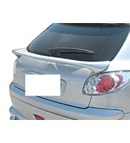 Peugeot 206 Uyumlu Spoiler Cam Altı Fiber 1998-2012