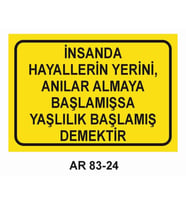 İŞ GÜVENLİĞİ UYARI LEVHASI 1 ADET PVC 21 X 29CM