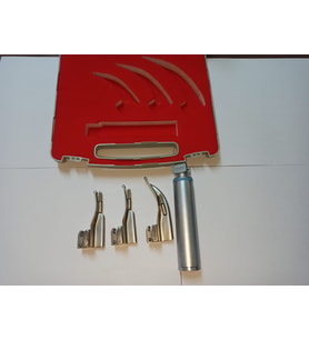 Pediatrik Laringaskop Laringoskop Set No:00-0-1 Eğri Blade (Macintosh)