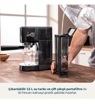 Power Espresso 20 Touch Dokunmatik Espresso Makinesi 20 Bar – Süt Köpürtme Çubuklu