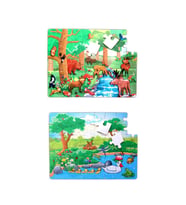 Tox Orman 5+ Keçe Yapboz - 5 Yaş Puzzle T015