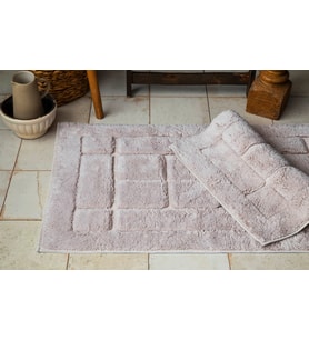 60x100 CM / 50X60 CM Bricks Bej Banyo Paspası