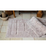 60x100 CM / 50X60 CM Bricks Bej Banyo Paspası