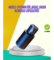 Doğal Difüzyonlu Şarjlı Oto Kokusu Cam Gövdeli