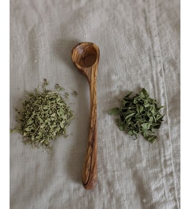 El yapımı zeytin kaşık (ÇokluRenk)