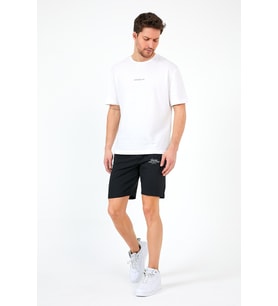Erkek Unified Collective Baskılı Standart &Regular Kalıp Şort SPR25SR084 (Siyah)