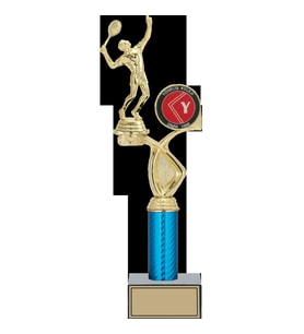 ODAK KUPA - Figürlü Kupalar - Tenis Erkek Figürlü Kupalar FG-017 B - 39 cm