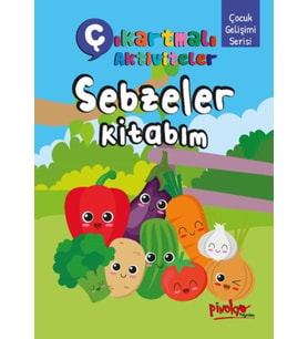 Çıkartmalı Aktiviteler Sebzeler Kitabım