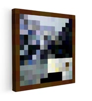 Kanvas Tablo De Aztec Piksel Minecraft Tablosu Ev Ofis Salon Duvar Dekoru