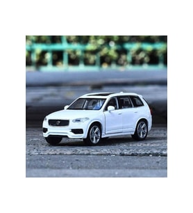 Welly Volvo Xc90 1/36 Ölçek Çek Bırak Metal Model Oyuncak Araba Beyaz