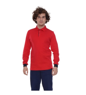 Sweatshirt Polo Yaka