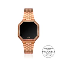 UPWATCH EDGE MINI SWAN MATTE ROSE GOLD +