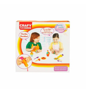 Crafy Buzzy Muzzy Dondurma Oyun Hamuru Seti 200 g 22 Parça