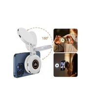 Katlanabilir Magsafe LED Selfie Işığı, 180° Dönen, Video ve Fotoğraf Çekim Aparatı