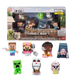 Minecraft Filmi Overworld Battle 7’li Aksiyon Figür Seti JFM37
