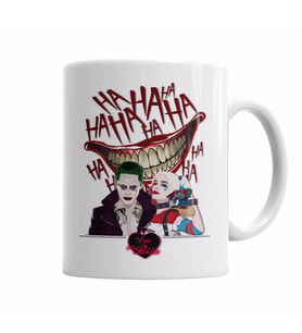 joker ha ha ha   Kupa Bardak Porselen