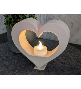 Kalpli LED Mumluk – Tealight Uyumlu Dekoratif 3D Obje