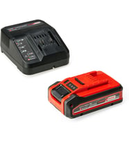 Orijinal Einhell 4 Ah Plus Power X-Change Başlangıç Seti (1X 18V 4 Ah Akü, 1 X 3A Şarj Cihazı, 75 Da (Çok Renkli)