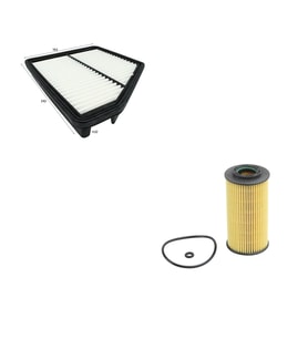 Bosch Filtre Bakım Seti Hyundai Matrix 1.5 CRDI 2006-2008 110 Beygir Dizel Hava + Yağ filtre