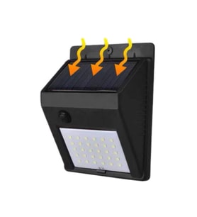 Technojet 20 Ledli Güneş Enerjili Bahçe Aydınlatma Lambası Şarj Olabilen Dış Mekan Lambası