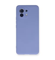 Xiaomi Mi 11 Kılıf Nano İçi Kadife Silikon - Lila