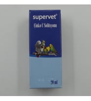 SUPERVET Süs Kuşları İçin Çinko Ç Solisyon 20 ml 
