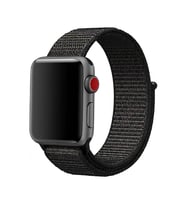 Apple Watch Ultra 49mm Uyumlu Kordon Hasır Örgü Cırt Cırtlı Terletmeyen Zore KRD-03 Kumaş Kayış