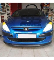 Peugeot 307 Lip Üniversal 2 Parça Astra H Tipi Esnek Tampon Eki