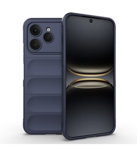 Tecno Spark 40 Uyumlu Kılıf Esnek TPU Oyuklu Arka Yüzey Tasarımlı Zore Etnik Silikon Kapak