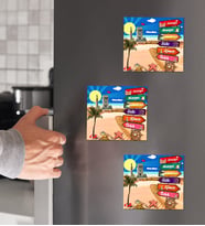 Antalya Tasarımlı 3'lü Ahşap Magnet