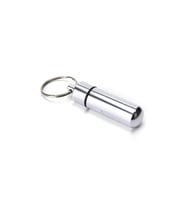 SPELT Mini Tablet Ilaç Hap Taşıma Kutusu Anahtarlık Su Geçirmez 3cm x 1,3 cm