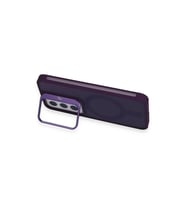 Joko  Galaxy S24 Flet Lens Magsafe Kapak - Derin Mor