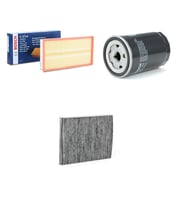 Bosch Filtre Bakım Seti Audi A3 1.6 1.8 1.8 T Benzinli 1997-1998 Hava + Yağ f. + Polen Filtre Sardes