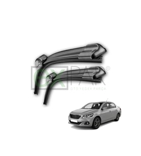 PEUGEOT 301 Uyumlu ÖN CAM SİLECEK SÜPÜRGESİ TAKIMI 2012 - 2023 PEJO 301 ÖN SİLECEK SAĞ SOL TAKIM