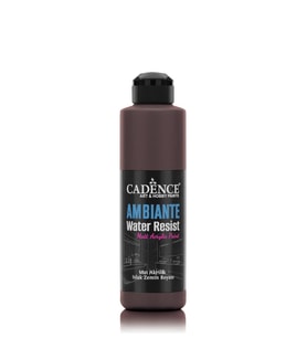 AMBIENTE ISLAK ZEMİN BOYASI AW-18 KOYU KAHVE 250ML + KATALİZÖR 10GR