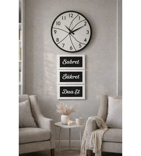 mrchediyesepeti Duvar Saatleri Kişiye Özel tasarım Şık ve Kaliteli no380